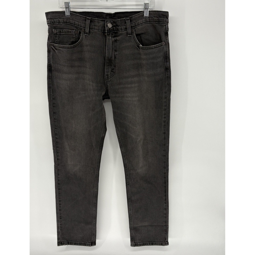 Levi's Men's 511 Slim Fit 5 Pocket Stretch Denim Faded Black Jeans 36X32